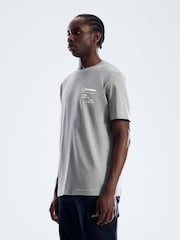 Gris - Monte Berghaus 10 Camiseta Básico - Imagen 3 de 6