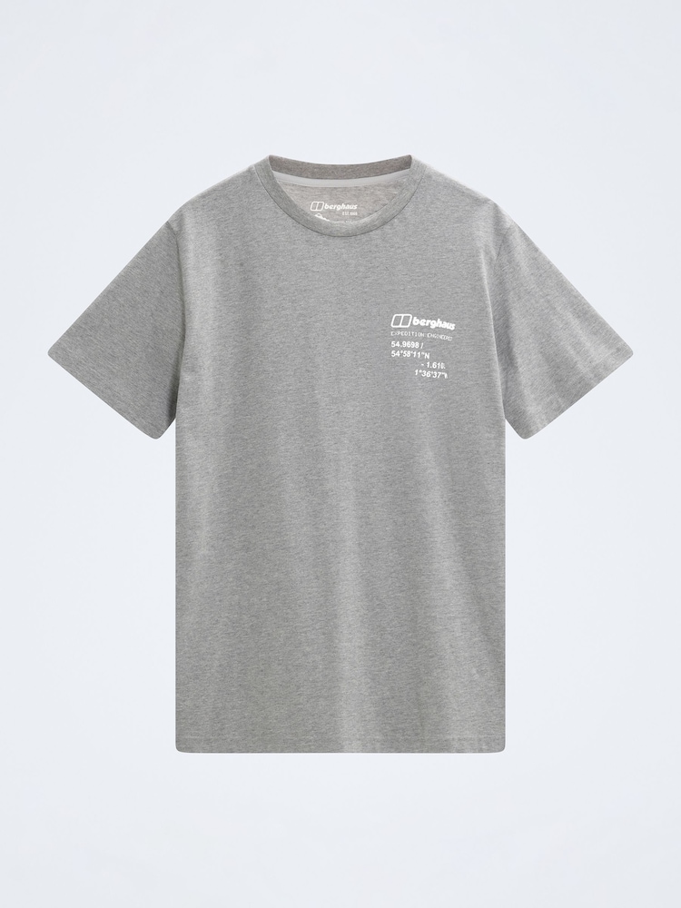 Gris - Monte Berghaus 10 Camiseta Básico - Imagen 6 de 6