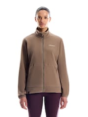Berghaus Brown Prism 2.0 Micro Polartec Full Zip Interactive Fleece - Image 1 of 11