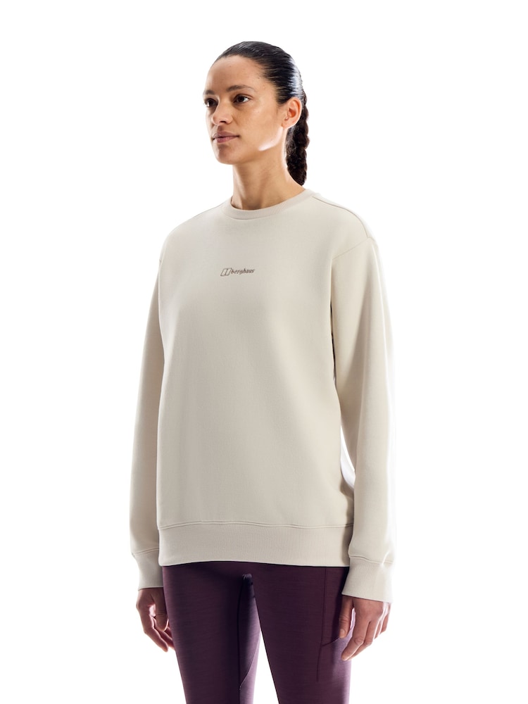 Berghaus Grey Essential Logo Sweater - Image 1 of 4 Berghaus Grey Essential Logo Sweater - Image 1 of 4