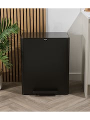 Salter Black Dual 60L Pedal Bin - Image 1 of 12