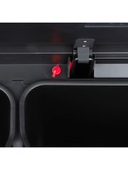 Salter Black Dual 60L Pedal Bin - Image 12 of 12