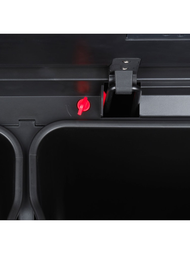 Salter Black Dual 60L Pedal Bin - Image 12 of 12