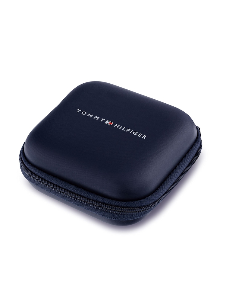 Tommy Hilfiger Silver Tone Stainless Steel Heart Stud Earrings - Image 2 of 2