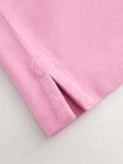 Розовый - Рубашка поло с короткими рукавами (3-16 лет) - Изображение 6 7