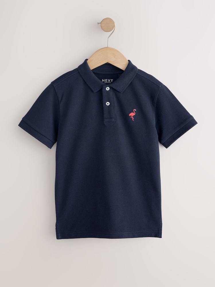 Marin - Kort ärm pikétröja (3-16år) - Bild 1 av 4