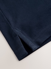 Navy Short Sleeve Polo Shirt (3-16yrs) - Image 5 of 5
