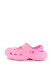 Billieblush Pink Clogs Sandals With Charms - Image 2 of 8