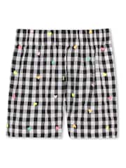 Billieblush Graphic White T-Shirt & Gingham Shorts Set - Image 4 of 8