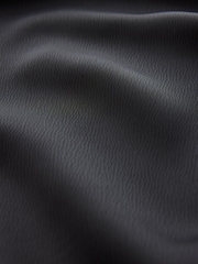 Black Satin Mesh Lace Trim Midi Skirt - Image 8 of 8