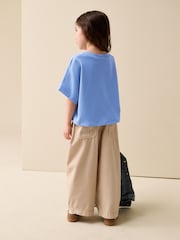 Blue Oversized Boxy T-Shirt (3-16yrs) - Image 3 of 7