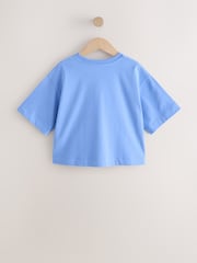 Blue Oversized Boxy T-Shirt (3-16yrs) - Image 6 of 7