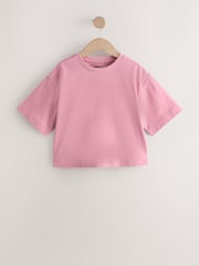 Purple Oversized Boxy T-Shirt (3-16yrs) - Image 1 of 4