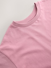 Purple Oversized Boxy T-Shirt (3-16yrs) - Image 3 of 4