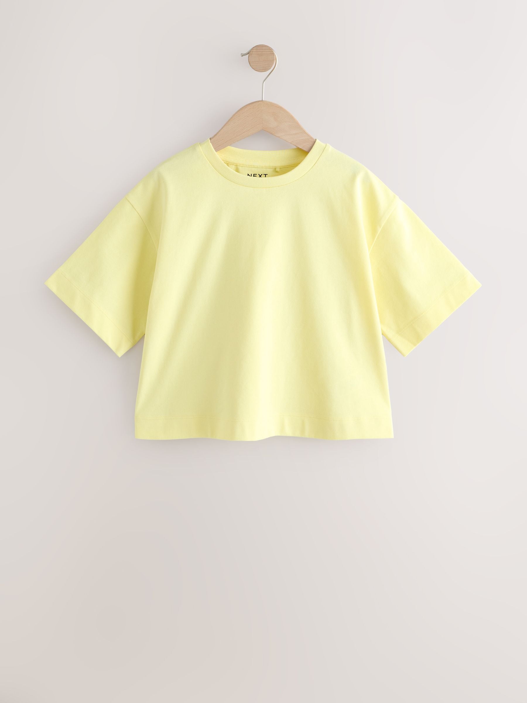 Buy Yellow Oversized Boxy T-Shirt (3-16yrs) from Next Romania