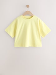 Yellow Oversized Boxy T-Shirt (3-16yrs) - Image 5 of 8