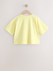 Yellow Oversized Boxy T-Shirt (3-16yrs) - Image 6 of 8