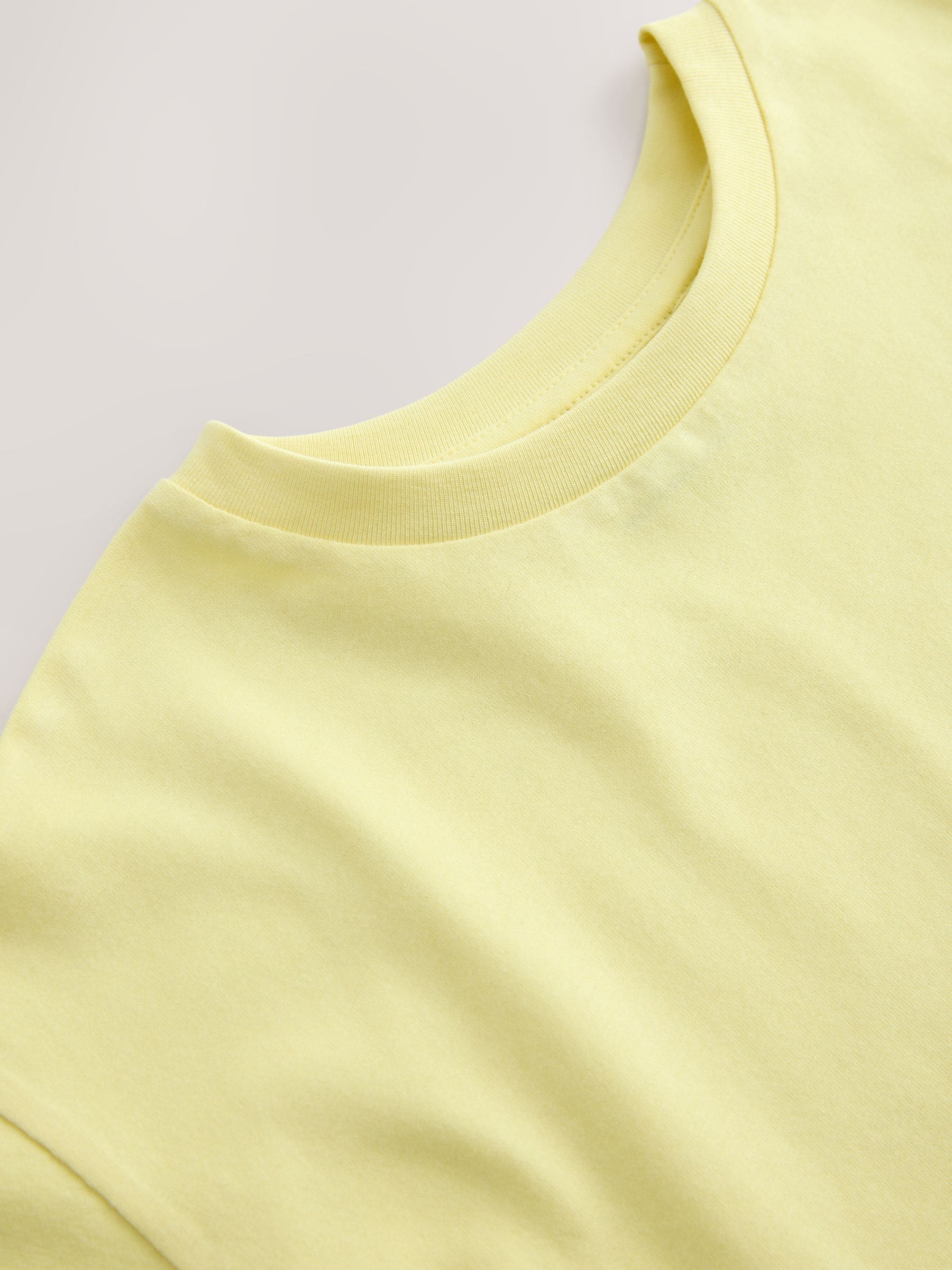 Buy Yellow Oversized Boxy T-Shirt (3-16yrs) from Next Romania
