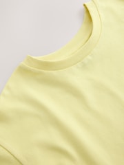 Yellow Oversized Boxy T-Shirt (3-16yrs) - Image 7 of 8