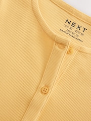 Orange Short Sleeve Ribbed Cardigan (3-16yrs) - Image 6 of 7