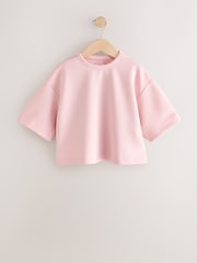 Pink Supersoft Oversized Boxy T-Shirt (3-16yrs) - Image 6 of 9