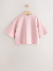Pink Supersoft Oversized Boxy T-Shirt (3-16yrs) - Image 7 of 9