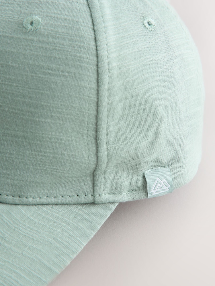 Sage Green Jersey Cotton Cap (3mths-13yrs) - Image 2 of 3