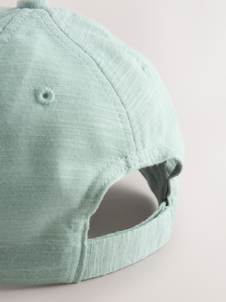 Sage Green Jersey Cotton Cap (3mths-13yrs) - Image 3 of 3