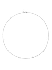 Plateado - Dinny Hall Tone Folded Heart Chain Necklace - Imagen 2 de 4