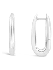 Plateado - Dinny Hall Thalassa Click Hoops Earrings - Imagen 1 de 3