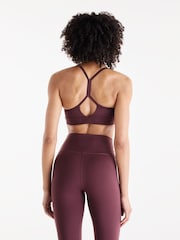 New Balance Brown Essential Yoga Bra - Image 4 of 5