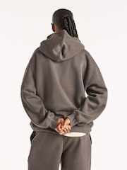 New Balance Black Trackside Fleece Hoodie - Image 2 of 6