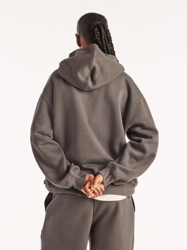 New Balance Black Trackside Fleece Hoodie - Image 2 of 6