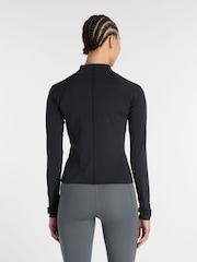 New Balance Black Harmony Fitted Full Zip Jacket - Image 2 of 6