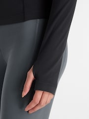 New Balance Black Harmony Fitted Full Zip Jacket - Image 5 of 6