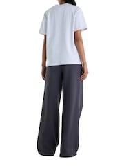 New Balance Blue Trackside Fleece Joggers - Image 3 of 5