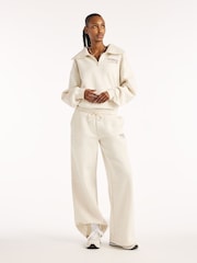 New Balance Cream Trackside Fleece Joggers - Image 6 of 7