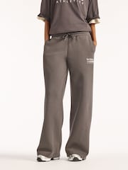 New Balance Grey Trackside Fleece Joggers - Image 1 of 7