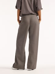 New Balance Grey Trackside Fleece Joggers - Image 2 of 7
