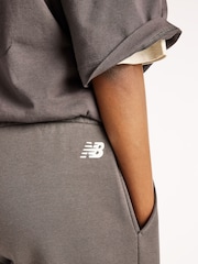 New Balance Grey Trackside Fleece Joggers - Image 4 of 7