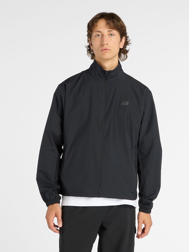New Balance Black Fast Days Jacket - Image 1 of 7