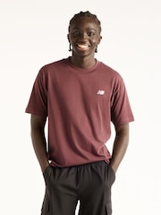 New Balance Brown Sport Essentials T-Shirt - Image 1 of 4