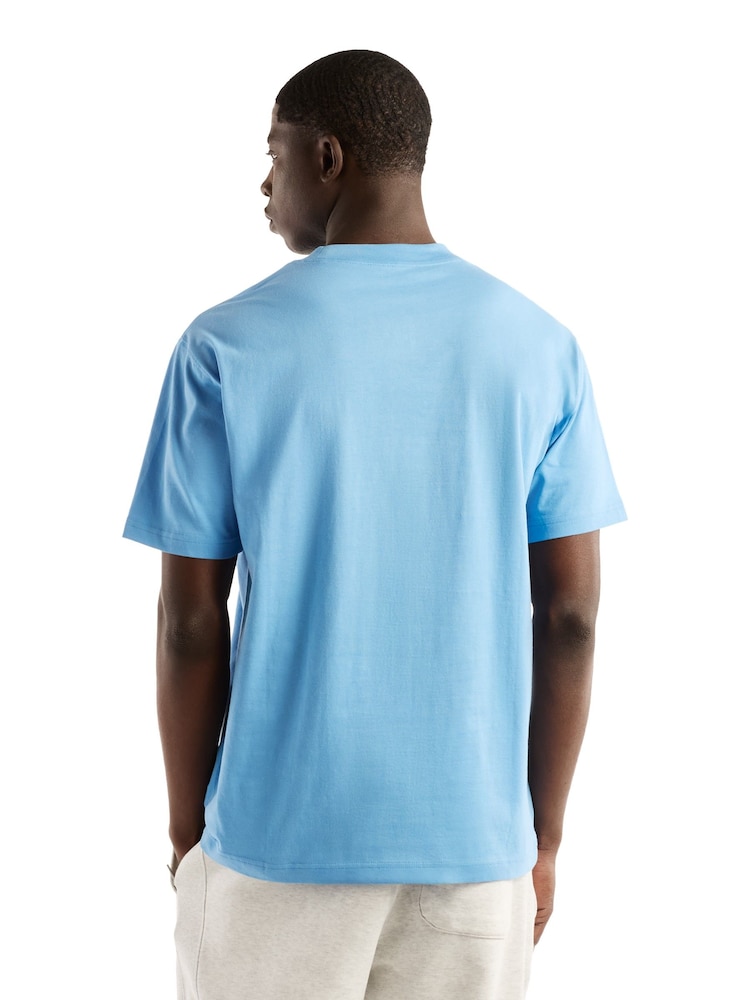 New Balance Blue Sport Essentials Cotton T-Shirt - Image 2 of 4