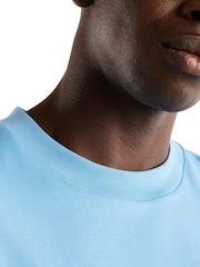 New Balance Blue Sport Essentials Cotton T-Shirt - Image 4 of 4