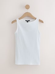 多重柔和 - Cotton Rich Boat Neck Vests 3 Pack - 圖片 3，共 6