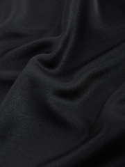 Black Long Microfibre Comfort Slip Skirt - Image 6 of 6