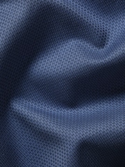 Charles Tyrwhitt Blue Non-Iron Stretch Texture Shirt - Image 7 of 7