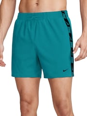 Nike Energy Green Breaker Logo Tape 5" Swim Shorts - Image 3 of 7