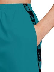 Nike Energy Green Breaker Logo Tape 5" Swim Shorts - Image 7 of 7