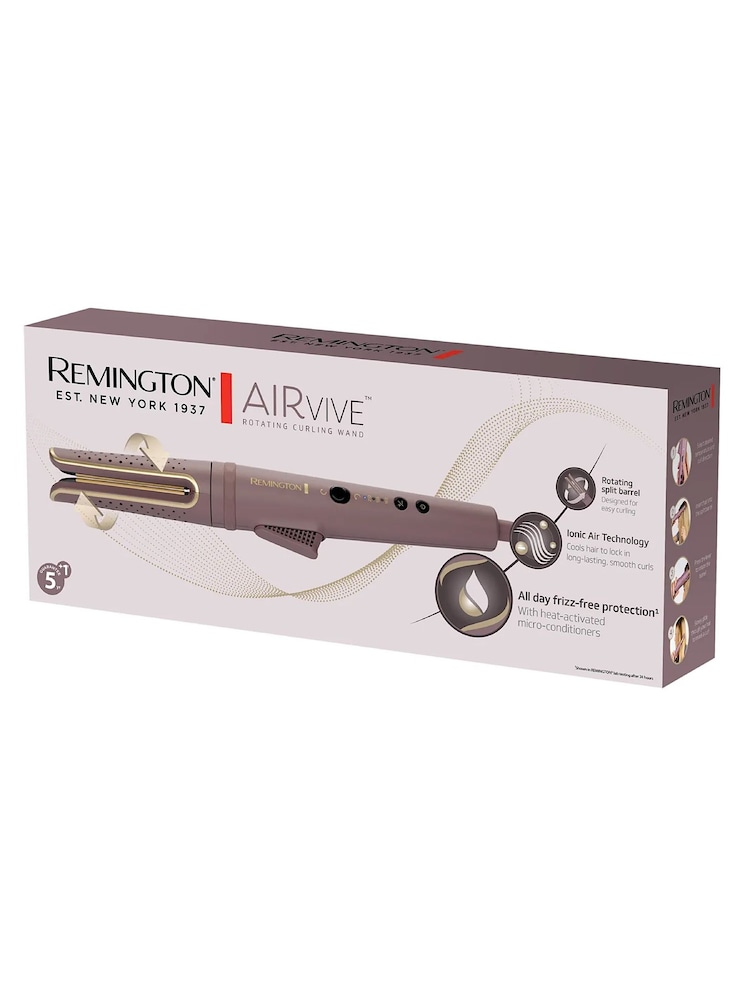 Remington Purple Airvive Rotating Curling Wand - Image 2 of 6